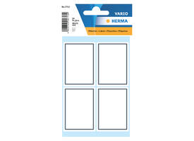 Etiket HERMA 5713 40x55mm schrift grijs kader 24 stuks