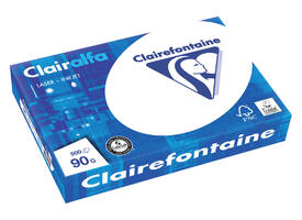 Kopieerpapier Clairefontaine Clairalfa A4 90gr wit 500 vel