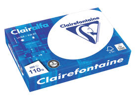 Kopieerpapier Clairefontaine Clairalfa A4 110gr wit 500 vel