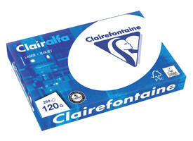 Kopieerpapier Clairefontaine Clairalfa A4 120gr wit 250 vel