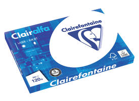 Kopieerpapier Clairefontaine Clairalfa A3 120gr wit 250 vel