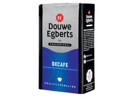 Koffie Douwe Egberts snelfiltermaling decafe 250gr