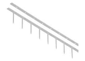 Surebindstrip GBC 25mm 10-pins wit 100 stuks