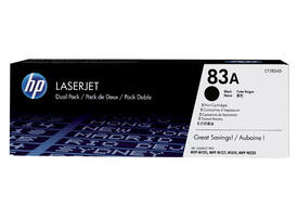 Tonercartridge HP CF283AD 83A zwart 2x