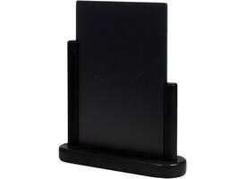 Krijtbord Securit 230x200x60mm zwart hout