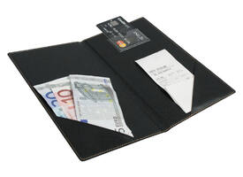 Betaalmap Securit Trendy 230x130mm zwart