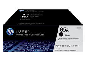 Tonercartridge HP CE285AD 85A zwart 2x