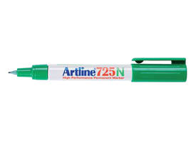 Fineliner Artline 725 rond fijn groen