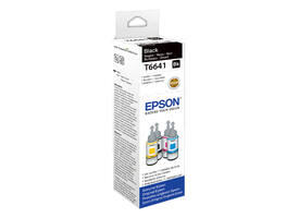 Navulinkt Epson T6641 zwart