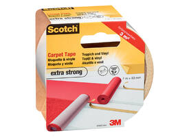 Plakband Scotch tapijt 50mmx7m dubbelzijdig extra strong