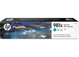 Inktcartridge HP L0R09A 981X blauw