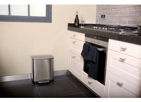Pedaalemmer EKO E-Cube 50 liter rvs