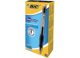 Gelschrijver Bic Gel-ocity medium zwart