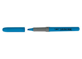 Markeerstift Bic grip assorti etui à 5 stuks
