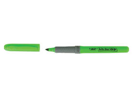 Markeerstift Bic grip assorti etui à 5 stuks