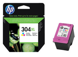 Inktcartridge HP N9K07AE 304XL kleur