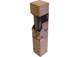Stoelmat Floortex PVC 120x90cm voor harde vloeren retailpak