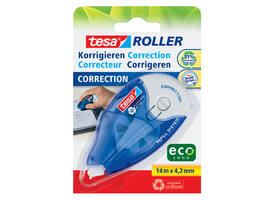 Correctietape tesa® ecoLogo® 4,2mmx14m navulbaar op blister