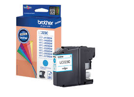 Inktcartridge Brother LC-223C blauw