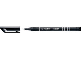 Fineliner STABILO Sensor 189/46 fijn zwart