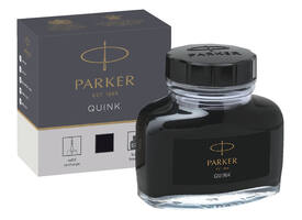 Vulpeninkt Parker Quink permanent 57ml zwart
