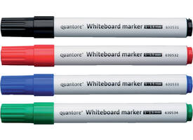 Whiteboardmarker Quantore rond 1-1.5mm zwart