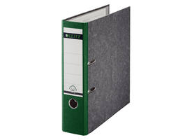 Ordner Leitz 1080 180° 80mm karton A4 groen