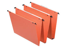 Hangmap Esselte Orgarex dual 345x245mm verticaal oranje