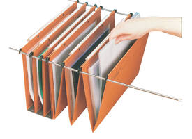 Hangmap Esselte Orgarex kori 372x245mm verticaal oranje
