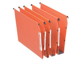 Hangmap Esselte Orgarex dual lateraal 345x275x1mm oranje