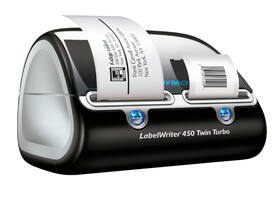 Labelprinter Dymo LabelWriter 450 Twin Turbo desktop zwart