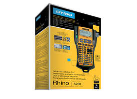 Labelprinter Dymo Rhino 5200 industrieel abc 19mm geel