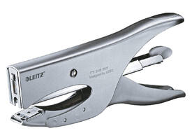 Niettang Leitz achterlaadmodel P3 40 vel zilver