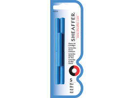Inktpatroon Sheaffer skrip classic blauw blister à 5 stuks