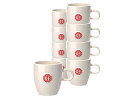 Kopje Douwe Egberts Lungo 180ml wit