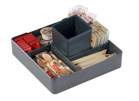 Afvalbak Durable Coffee Point antraciet