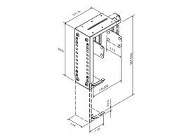 CPU houder Neomounts D100 30kg zwart