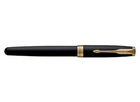 Vulpen Parker Sonnet matte black lacquer GT medium