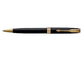 Balpen Parker Sonnet matte black lacquer GT medium