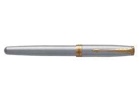 Vulpen Parker Sonnet stainless steel GT fijn