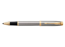 Rollerpen Parker IM brushed metal GT fijn