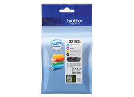Inktcartridge Brother LC-3219XL zwart + 3 kleuren