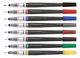 Brushpen Pentel XGFL-101X zwart