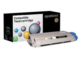 Toner Quantore alternatief tbv Oki 44318608 zwart