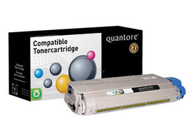 Toner Quantore alternatief tbv Oki 44318605 geel