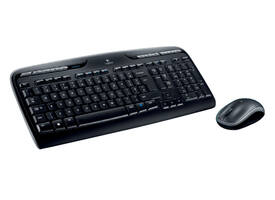 Toetsenbord- en muisset Logitech MK330 draadloos QWERTY zwart