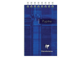 Notitieboek Clairefontaine Puptire 75x120mm spiraal lijn