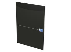 Schrijfblok Oxford Office Smart A4 lijn 50 vel 80-90gr zwart
