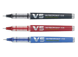 Rollerpen PILOT Begreen Hi-Tecpoint V5 fijn zwart