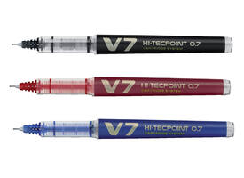 Rollerpen PILOT Begreen Hi-Tecpoint V7 medium zwart